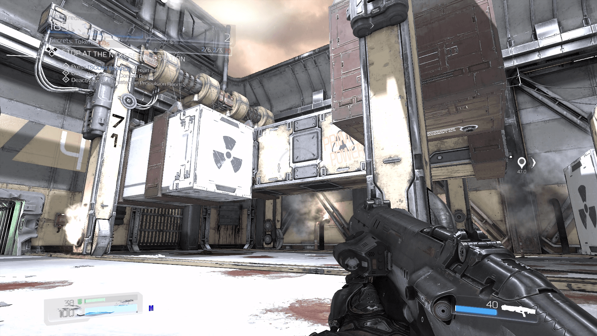 The tags on the containers are currently still a mystery.